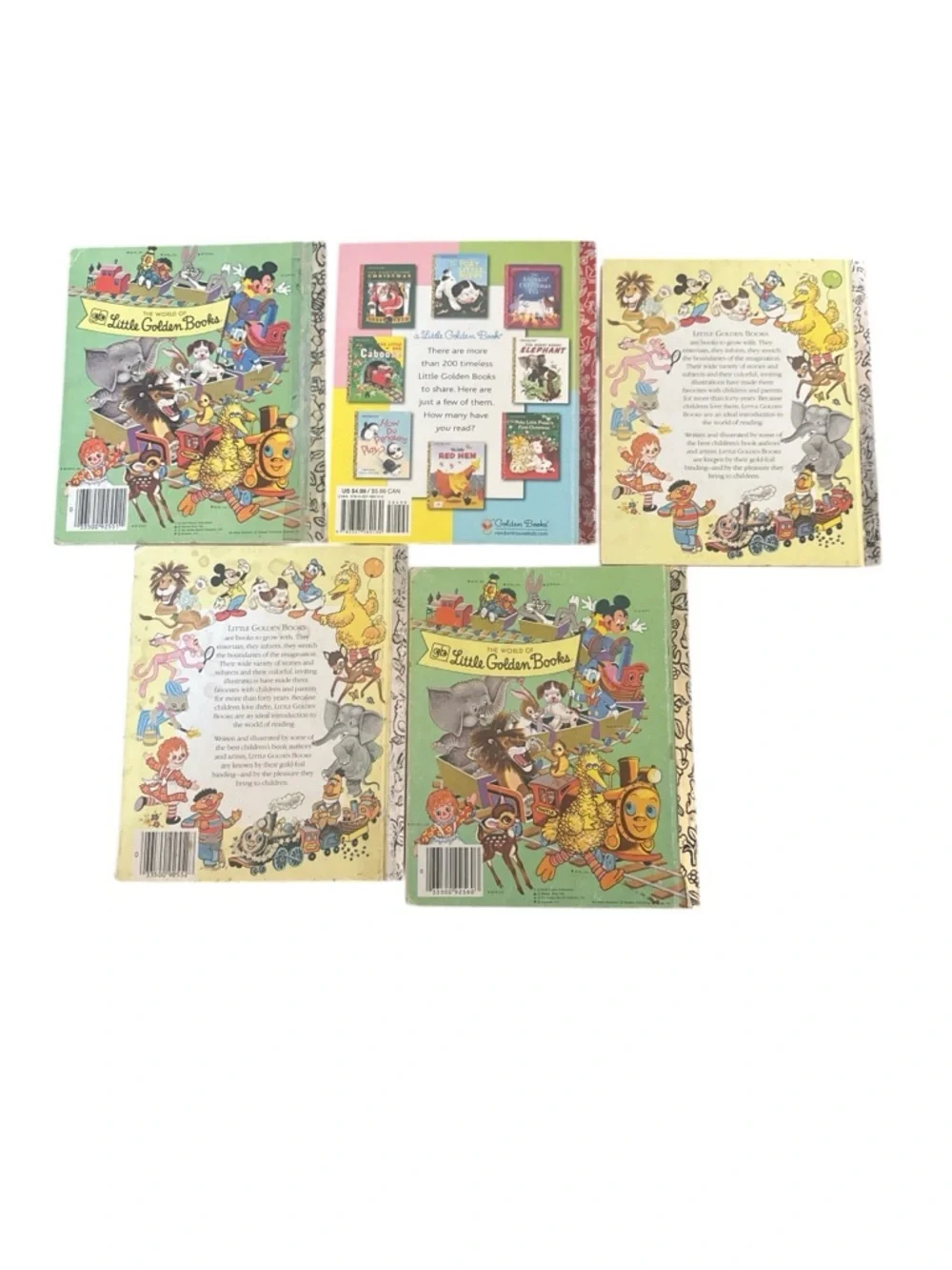 Little Golden Books five little